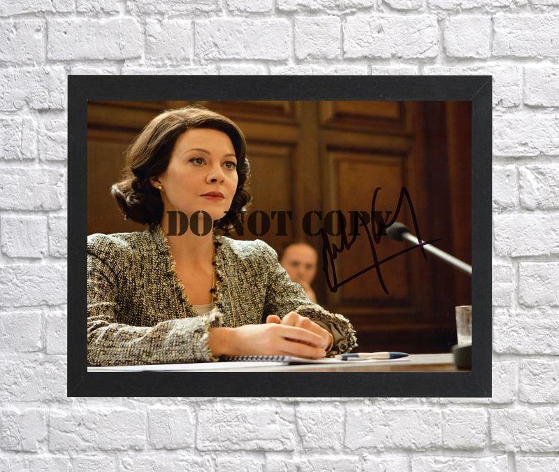 Helen McCrory James Bond 007 Autographed Signed Photo Poster mo1089 A3 11.7x16.5""
