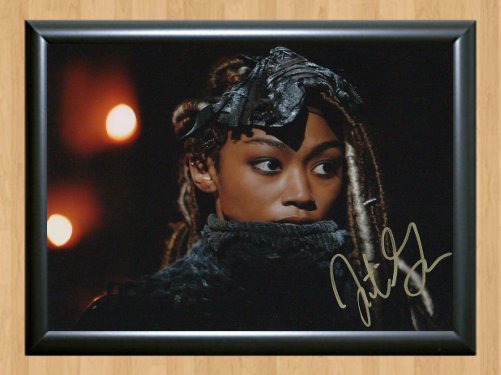 Tati Gabrielle The 100 Signed Autographed Photo Poster tv941 A3 11.7x16.5""