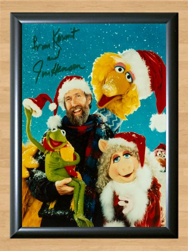 Jim Henson Kermit Signed Autographed Photo Poster 1 tv827 A3 11.7x16.5""
