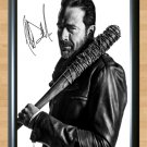 Jeffrey Dean Morgan Negan the Walking Dead Signed Autographed Photo Poster tv817 A3 11.7x16.5""