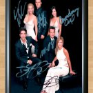 Friends Cast Signed Autographed Photo Poster 7 tv785 A3 11.7x16.5""