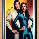 Buck Rogers in the 25th Century Cast Signed Autographed Photo Poster 2 tv601 A3 11.7x16.5""