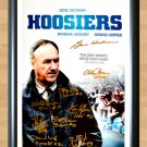 Gene Hackman Coach Dale Hoosiers Signed Autographed Photo Poster Memorabilia mo1035 A3 11.7x16.5""
