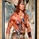 Arnold Schwarzenegger Conan the Barbarian Signed Autographed Photo Poster 4 mo1011 A3 11.7x16.5""