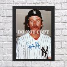 Sparky Lyle Signed Autographed Photo Poster bas65 A2 16.5x23.4"