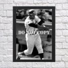 Hank Aaron Signed Autographed Photo Poster 4 bas42 A2 16.5x23.4"