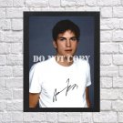 Ashton Kutcher Signed Autographed Photo Poster 1 mo1701 A2 16.5x23.4"