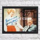 Jackie Gleason Audrey Meadows Signed Autographed Photo Poster 2 mo1677 A2 16.5x23.4"