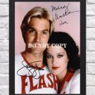 Sam J Jones Melody Anderson Flash Gordon Signed Autographed Photo Poster tv1085 A2 16.5x23.4"