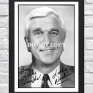 Leslie Nielsen Signed Autographed Photo Poster 2 tv1073 A2 16.5x23.4"