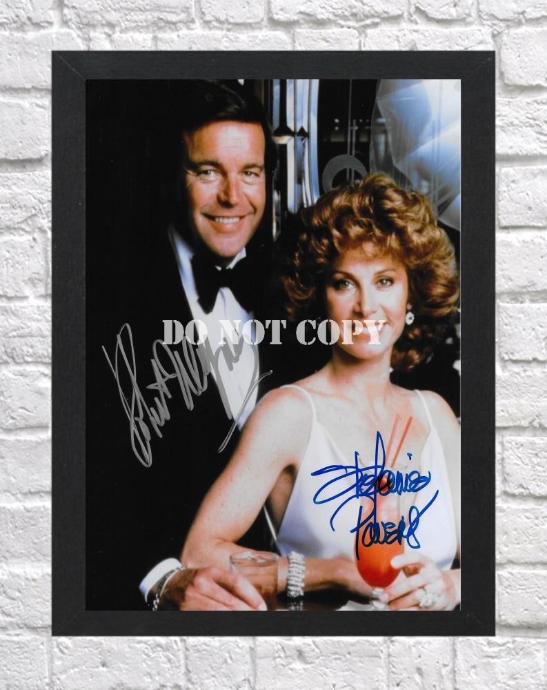 Hart To Hart Robert Wagner Stefani Powers Signed Autographed Photo Poster 3 tv1045 A2 16.5x23.4"
