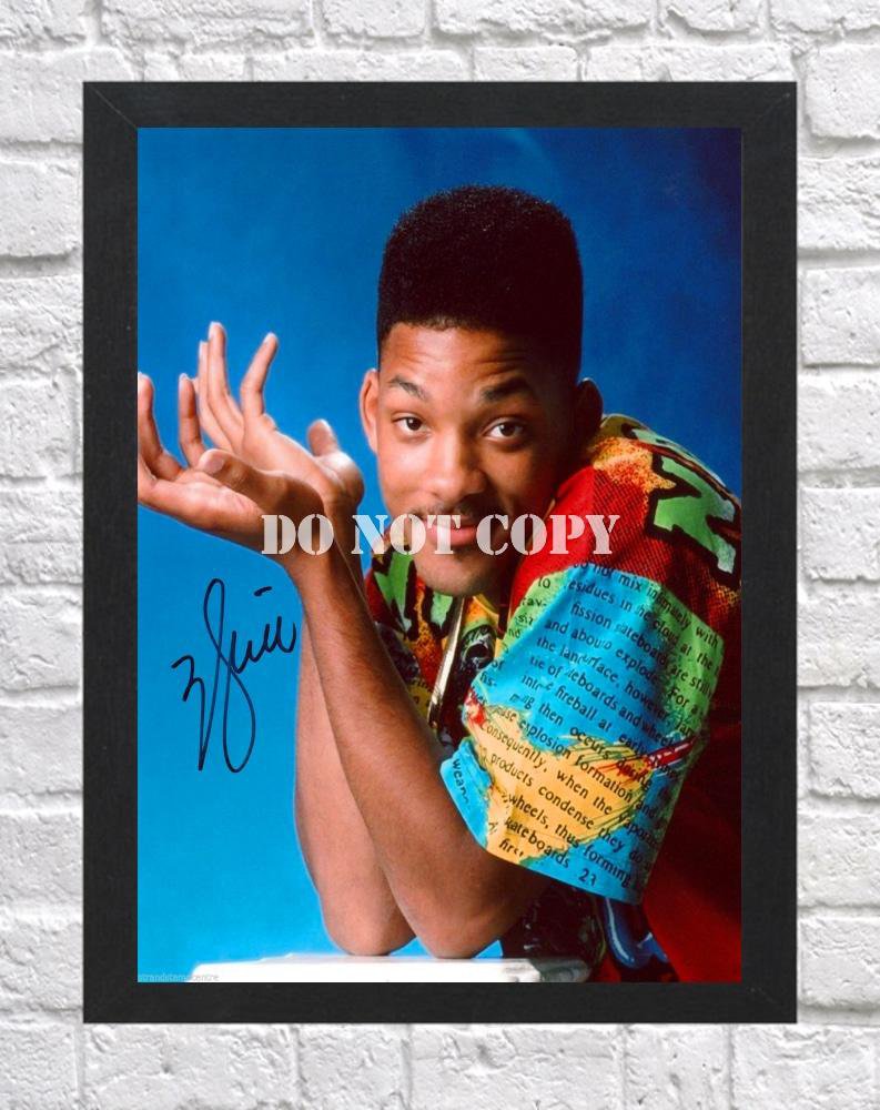 Will Smith Signed Autographed Photo Poster tv978 A2 16.5x23.4"