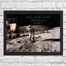 Apollo 16 Astronaut Charlie Duke Autographed Signed Print Photo Poster h72 A2 16.5x23.4"