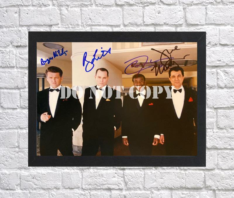 Rat Pack Cast Autographed Signed Print Photo Poster 4 mo1550 A2 16.5x23.4"