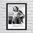 Grace Kelly Autographed Signed Print Photo Poster mo1512 A2 16.5x23.4"