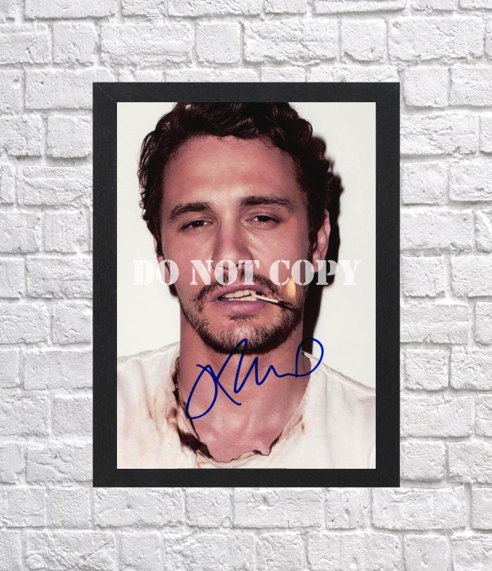 James Franco Autographed Signed Print Photo Poster mo1505 A2 16.5x23.4"