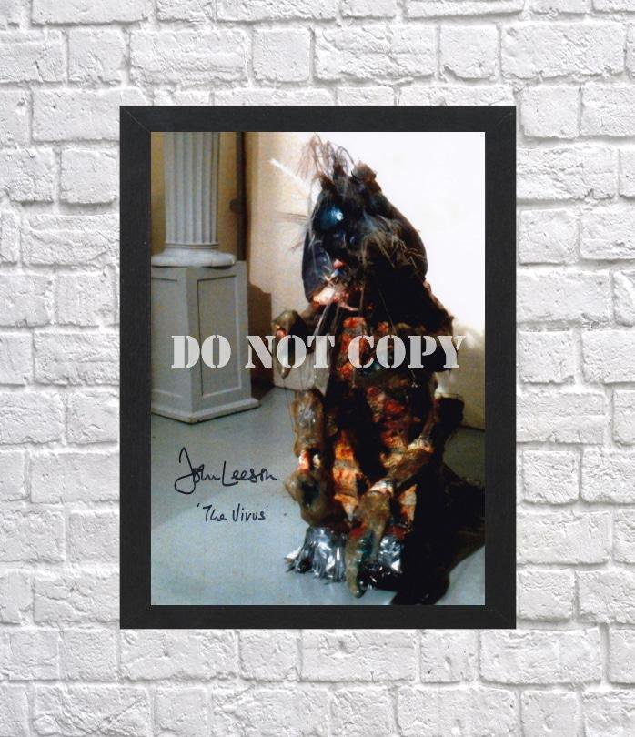 Doctor Dr Who John Leeson Autographed Signed Print Photo Poster 9 mo1475 A2 16.5x23.4"