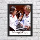 Gerard Depardieu Riccardo Muti Autographed Signed Print Photo Poster mo1454 A2 16.5x23.4"