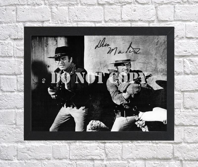 Dean Martin Autographed Signed Print Photo Poster mo1453 A2 16.5x23.4"