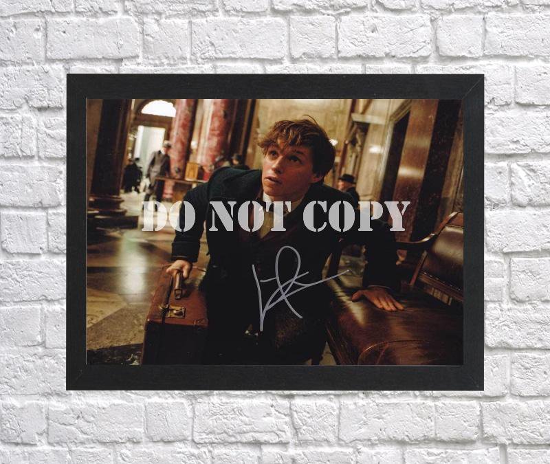 Eddie Redmayne Autographed Signed Print Photo Poster mo1418 A2 16.5x23.4"