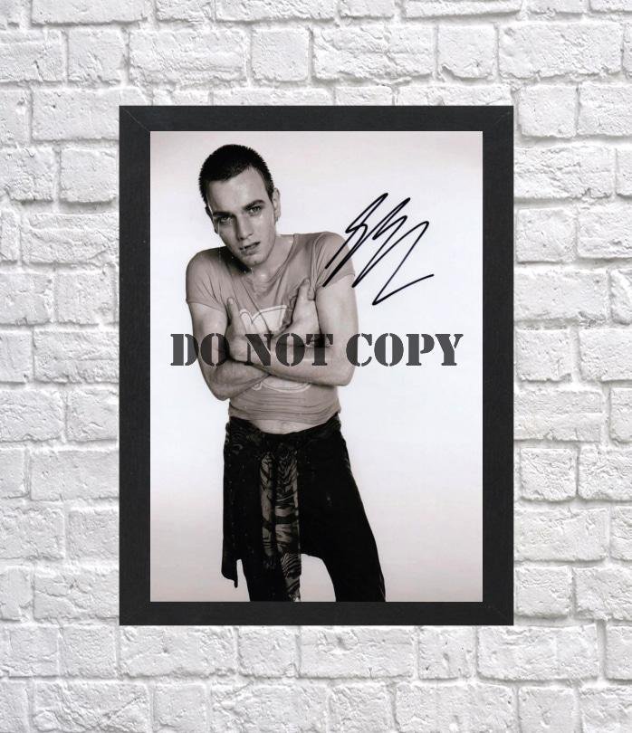 Trainspotting Ewan McGregor Autographed Signed Photo Poster mo1353 A2 16.5x23.4"