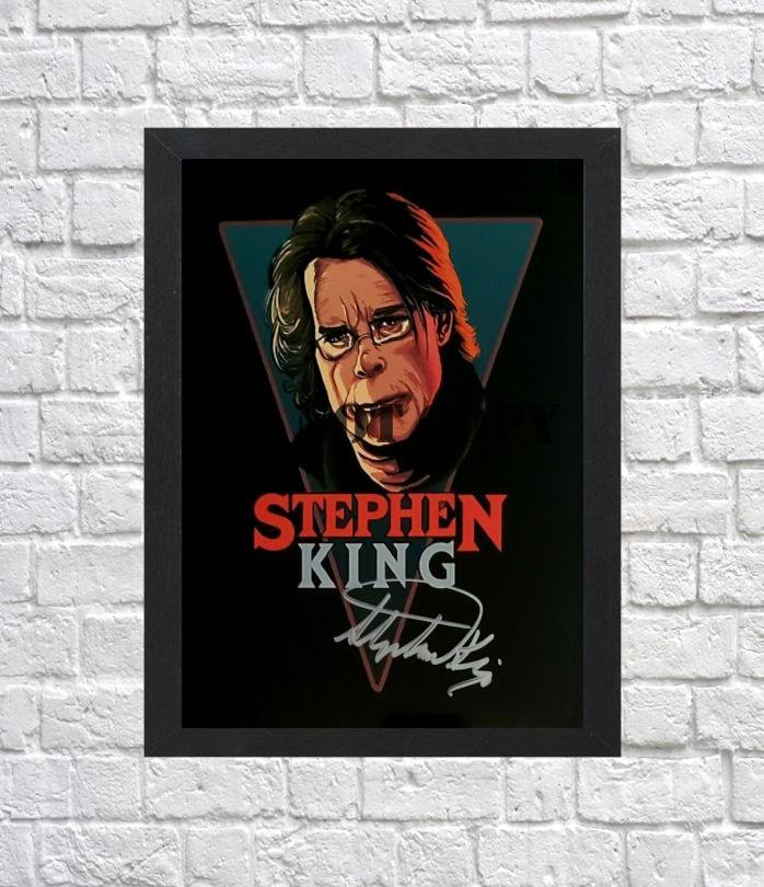 Stephen King Director Autographed Signed Photo Poster 2 mo1311 A2 16.5x23.4"