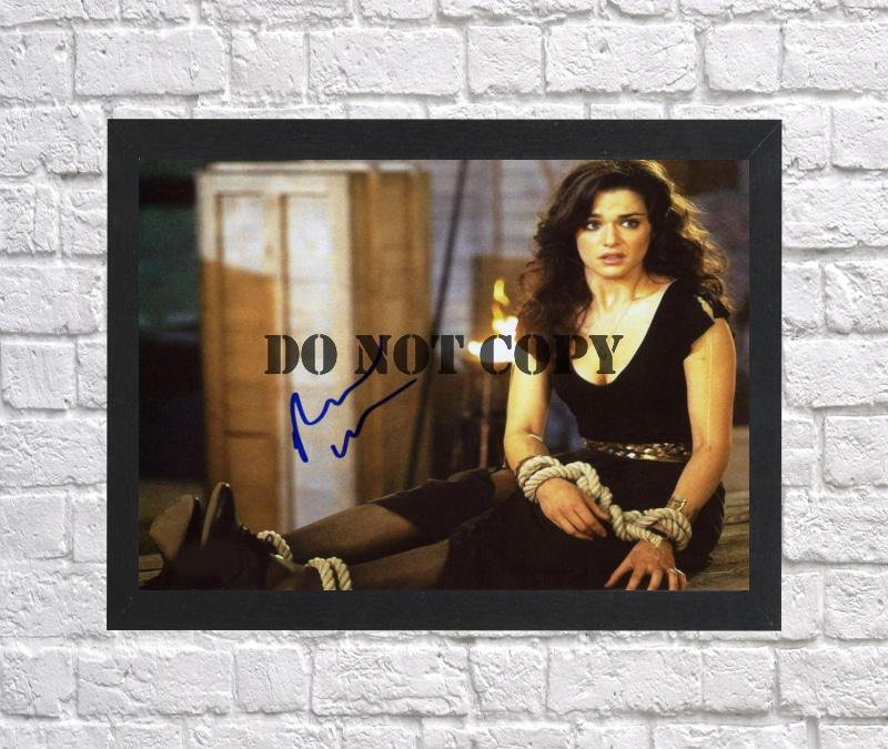 Rachel Weisz The Mummy Autographed Signed Photo Poster mo1260 A2 16.5x23.4"