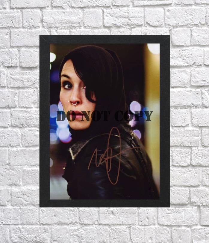 Noomi Rapace Autographed Signed Photo Poster 6 mo1243 A2 16.5x23.4"