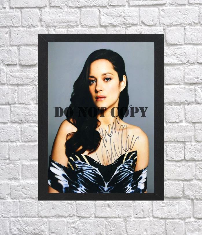Marion Cotillard Autographed Signed Photo Poster 2 mo1194 A2 16.5x23.4"