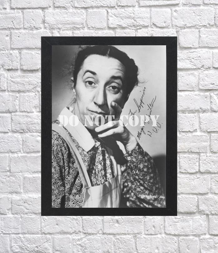Margaret Hamilton Autographed Signed Photo Poster mo1189 A2 16.5x23.4"