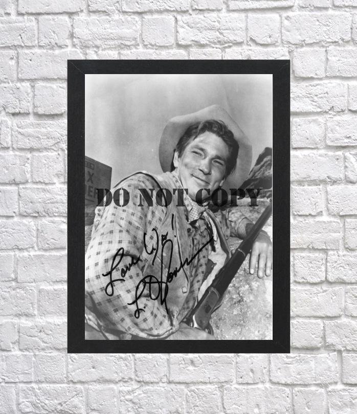 L. Q. Jones Cowboy Autographed Signed Photo Poster mo1176 A2 16.5x23.4"