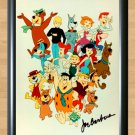 The Flintstones Joseph Barbera Signed Autographed Photo Poster tv944 A2 16.5x23.4"