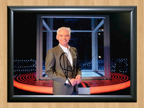 Philip Schofield TV Presenter Signed Autographed Photo Poster tv903 A2 16.5x23.4"