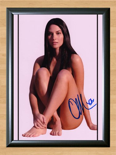 Olivia Munn The Newsroom Signed Autographed Photo Poster tv887 A2 16.5x23.4"