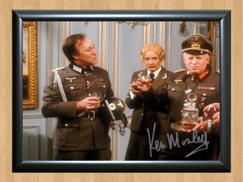 Ken Morley 'Allo 'Allo Signed Autographed Photo Poster tv843 A2 16.5x23.4"
