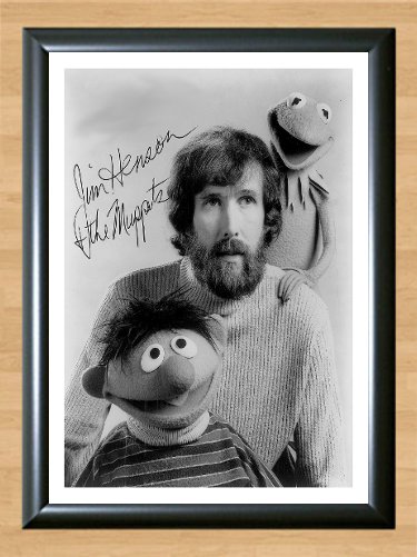 Jim Henson Kermit Signed Autographed Photo Poster 3 tv829 A2 16.5x23.4"