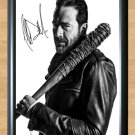Jeffrey Dean Morgan Negan the Walking Dead Signed Autographed Photo Poster tv817 A2 16.5x23.4"