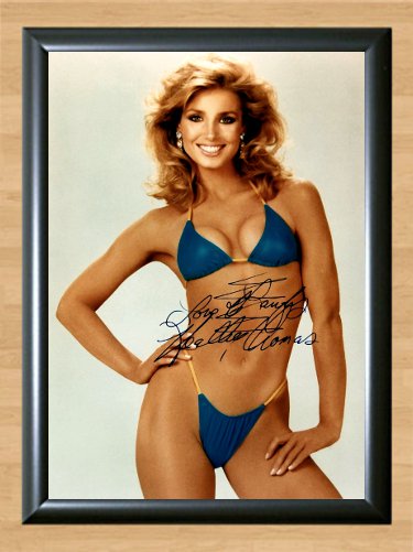 Heather Thomas Signed Autographed Photo Poster 5 tv798 A2 16.5x23.4"