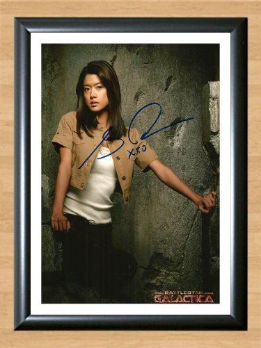 Grace Park Battlestar Galactica Signed Autographed Photo Poster tv790 A2 16.5x23.4"