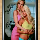 Elsa Jean Brandi Love Adult Film Star Signed Autographed Photo Poster Memorabilia mo1026 A2 16.5x23.