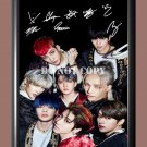 Stray Kids Band 4 Signed Autographed Poster Photo A4 8.3x11.7""