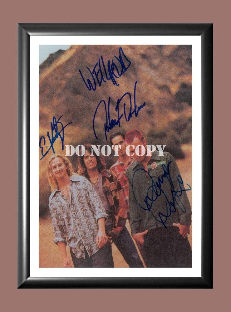 Stone Temple Pilots Band 3 Signed Autographed Poster Photo A4 8.3x11.7""