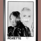 Roxette Band Signed Autographed Poster Photo A4 8.3x11.7""