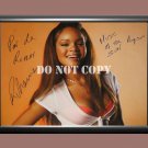 Rihanna 2 Signed Autographed Poster Photo A4 8.3x11.7""