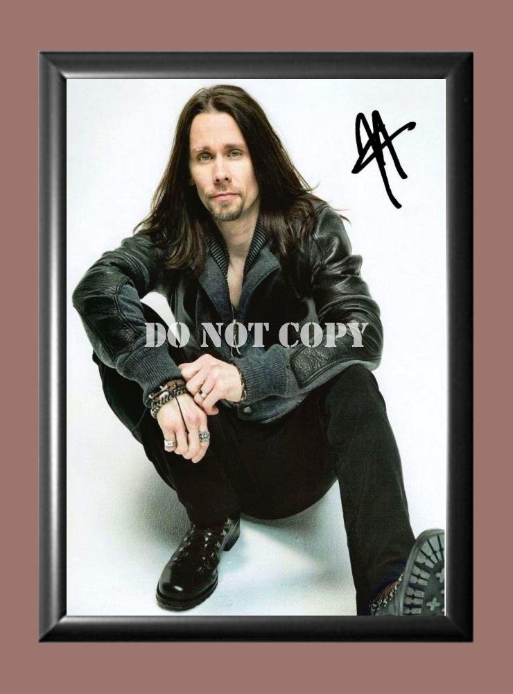 Myles Kennedy Alter Bridge Band Signed Autographed Poster Photo A4 8.3x11.7""
