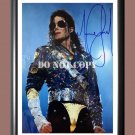 Michael Jackson 7 Signed Autographed Poster Photo A4 8.3x11.7""
