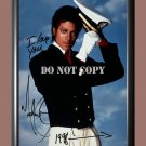 Michael Jackson 6 Signed Autographed Poster Photo A4 8.3x11.7""