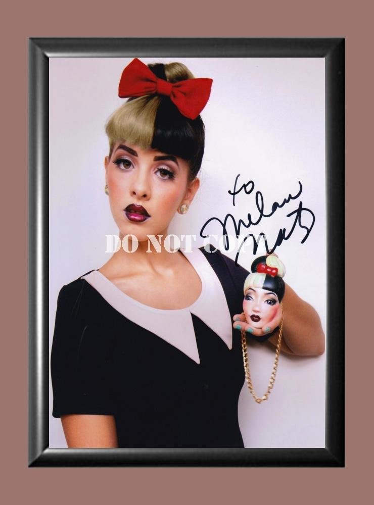 Melanie Martinez 3 Signed Autographed Poster Photo A4 8.3x11.7""