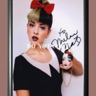 Melanie Martinez 3 Signed Autographed Poster Photo A4 8.3x11.7""