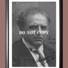Pietro Mascagni Italian composer Signed Autographed Poster Photo A4 8.3x11.7""